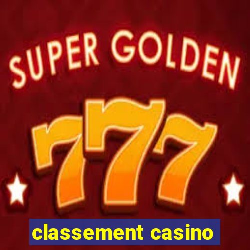 classement casino