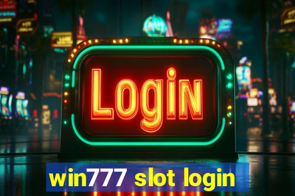 win777 slot login