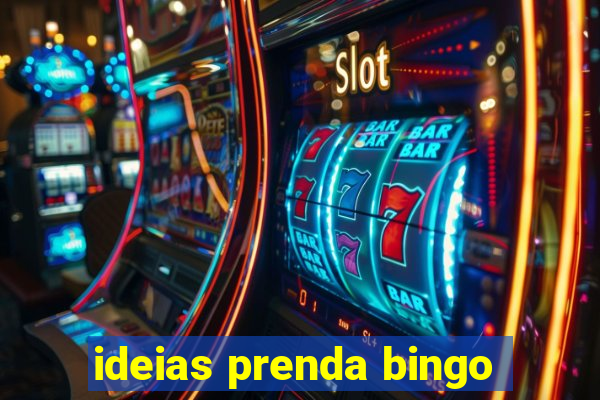 ideias prenda bingo