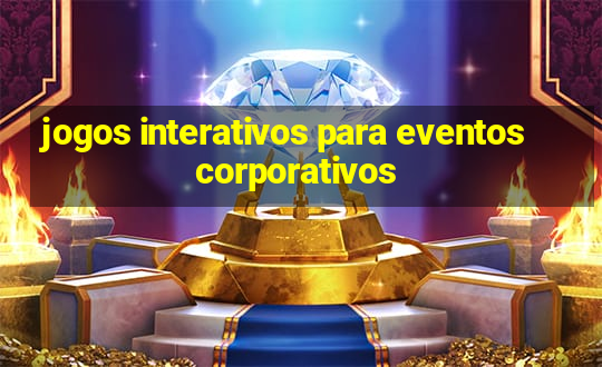 jogos interativos para eventos corporativos