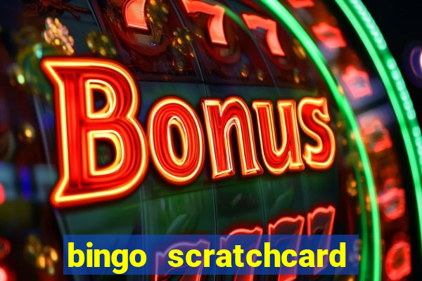 bingo scratchcard bonus game