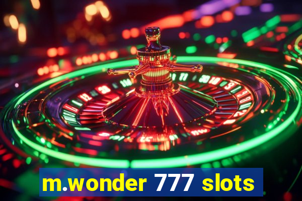 m.wonder 777 slots