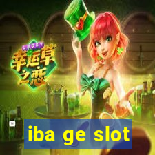 iba ge slot