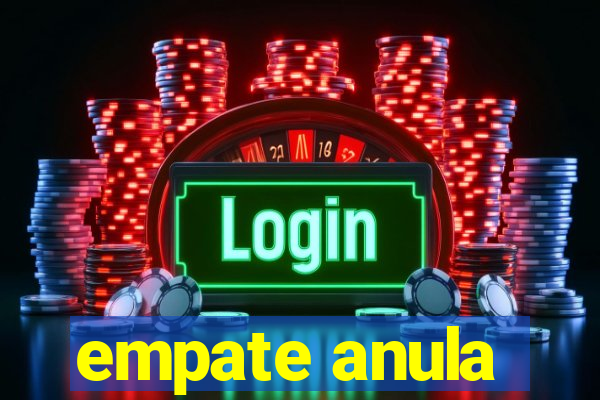 empate anula