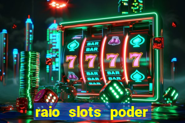 raio slots poder de zeus