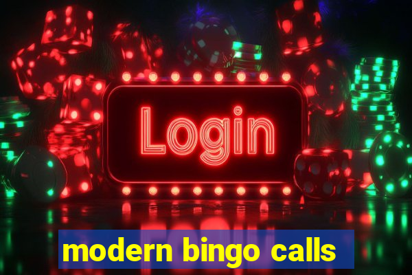 modern bingo calls