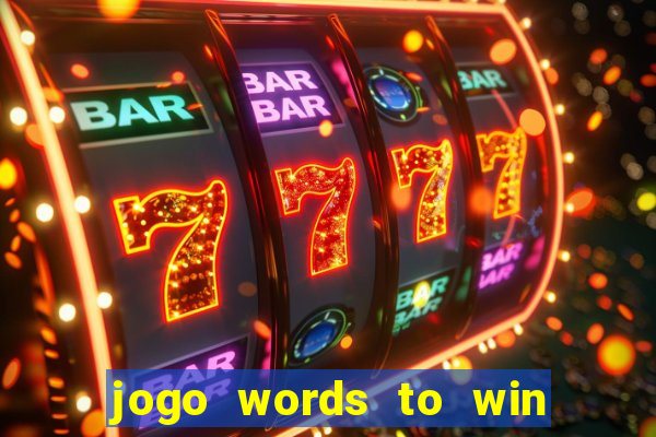 jogo words to win paga mesmo