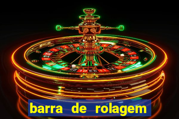 barra de rolagem descendo sozinha win10