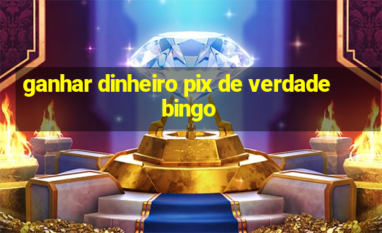 ganhar dinheiro pix de verdade bingo