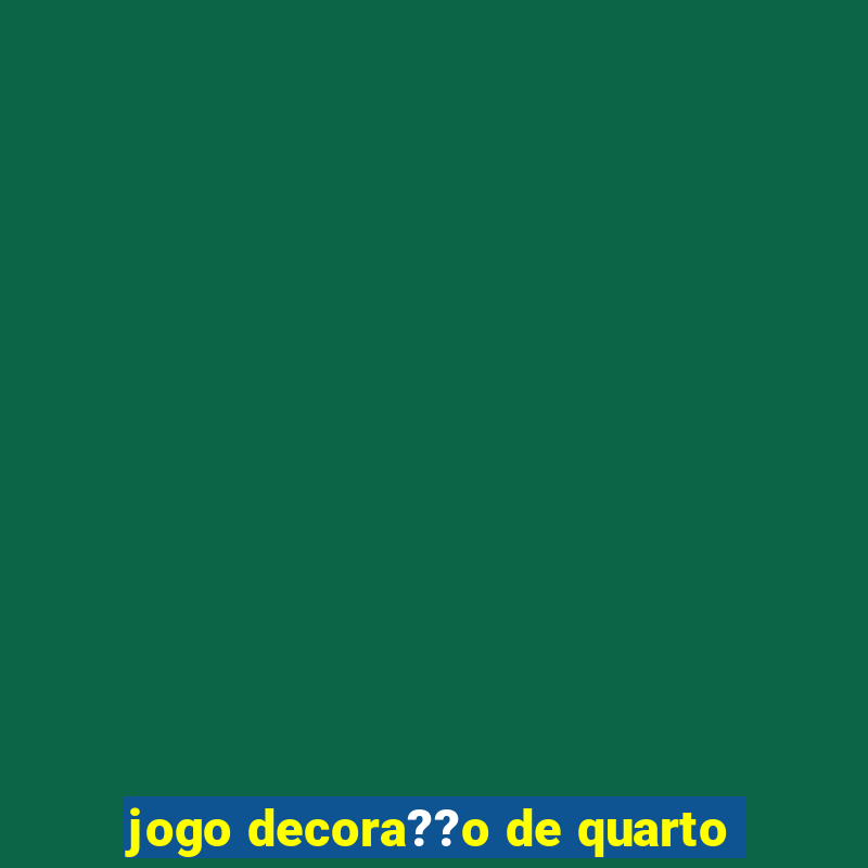 jogo decora??o de quarto