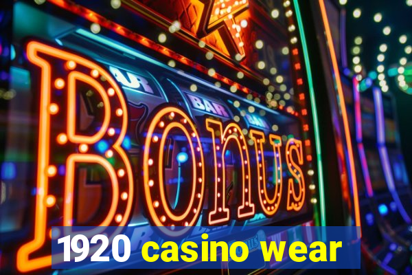 1920 casino wear