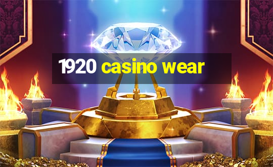 1920 casino wear