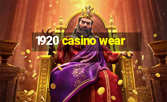 1920 casino wear