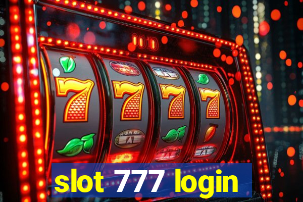 slot 777 login