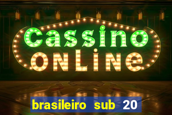 brasileiro sub 20 ao vivo