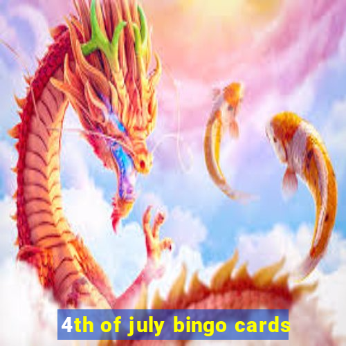 4th of july bingo cards