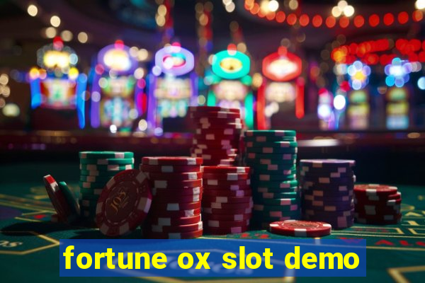 fortune ox slot demo