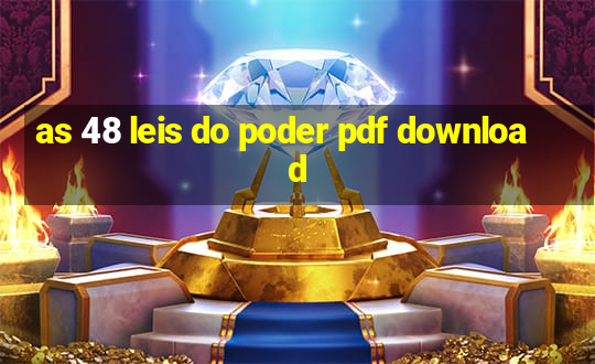 as 48 leis do poder pdf download