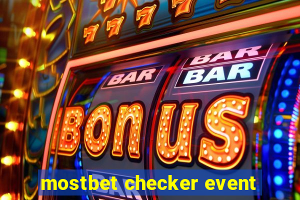 mostbet checker event