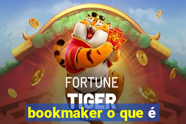 bookmaker o que é