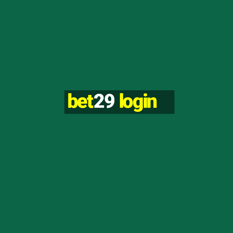 bet29 login