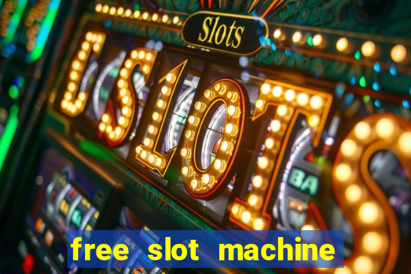 free slot machine games win real money