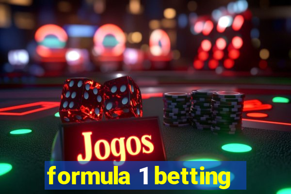 formula 1 betting