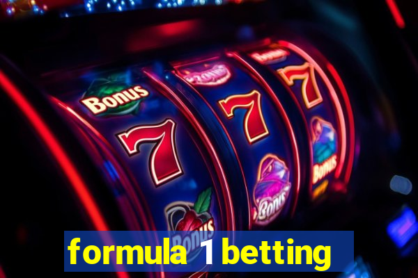 formula 1 betting