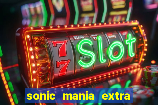 sonic mania extra slot amy