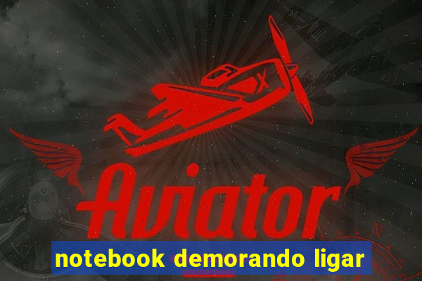 notebook demorando ligar