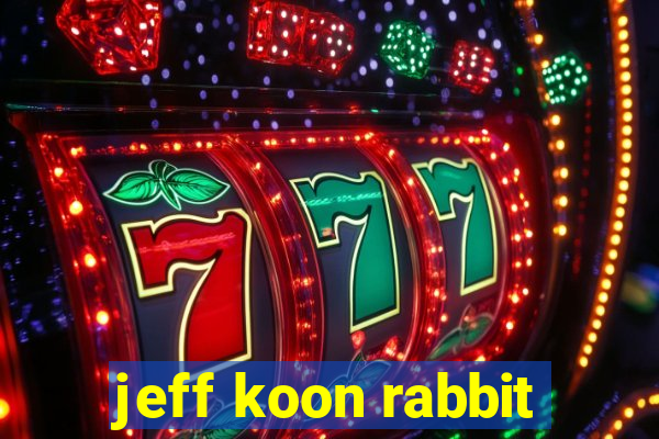 jeff koon rabbit