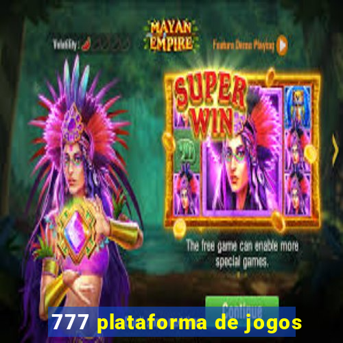 777 plataforma de jogos