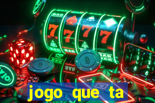 jogo que ta pagando na betano