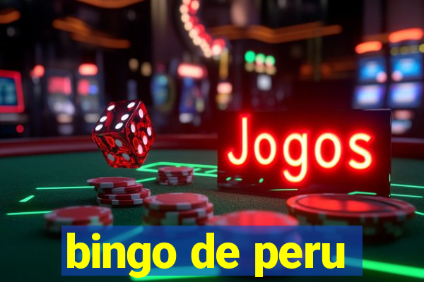 bingo de peru