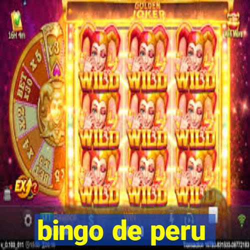 bingo de peru