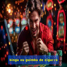 binga ou guimba de cigarro