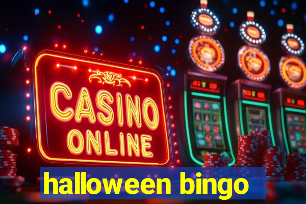 halloween bingo