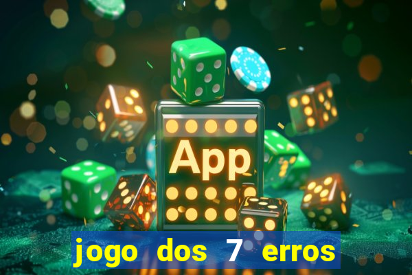 jogo dos 7 erros para manipuladores de alimentos