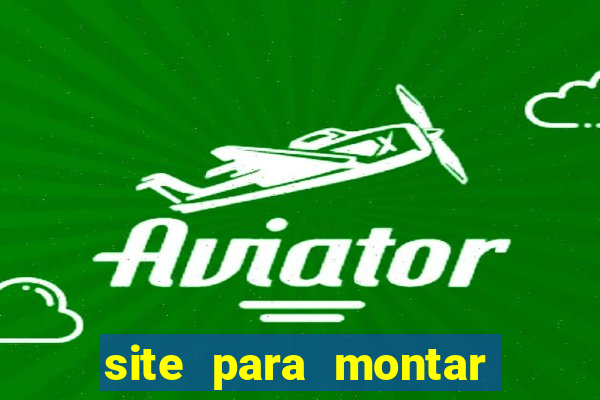 site para montar time de futebol