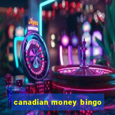 canadian money bingo