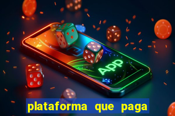 plataforma que paga no cadastro fortune tiger