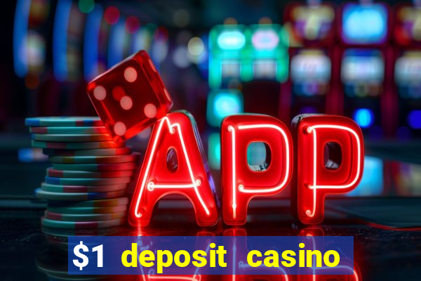 $1 deposit casino book of dead