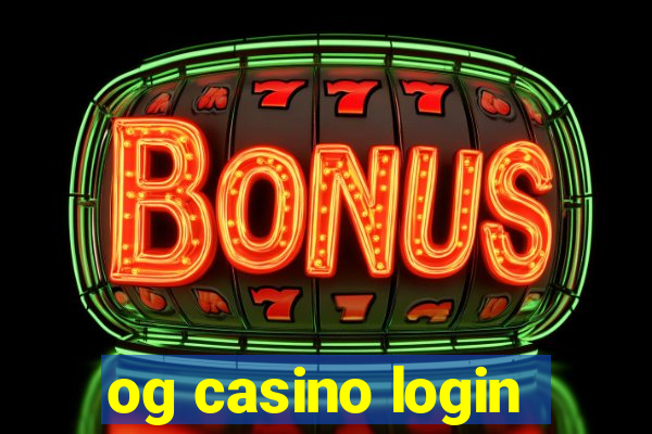 og casino login