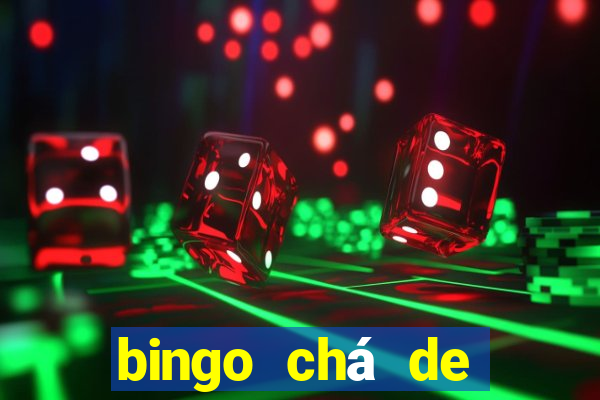 bingo chá de revela??o para imprimir