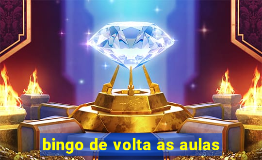 bingo de volta as aulas