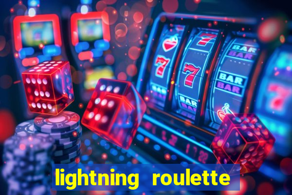 lightning roulette como jogar