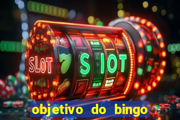 objetivo do bingo de letras