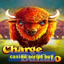 casino script buy