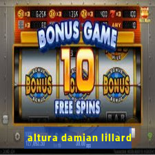 altura damian lillard