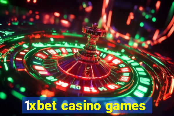 1xbet casino games